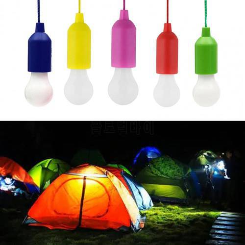LED Bulb Wireless Save Energy Decoration Supplies Tent LED Bulb with Extraction Chain for Wardrobe