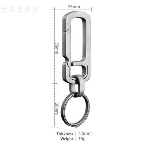 Bottle Opener Multi Functional Mini Portable Titanium Alloy Car Backpack Keychain Sports Accessories