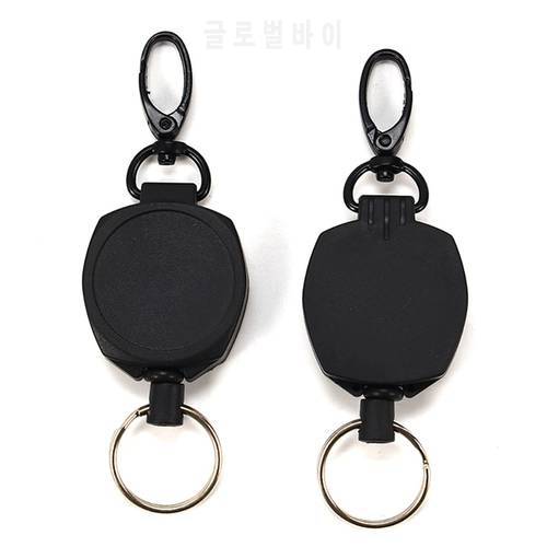 Outdoor Key Chain Clip Multifunctional Automatically Retractable Ring Waist Belt Accessories
