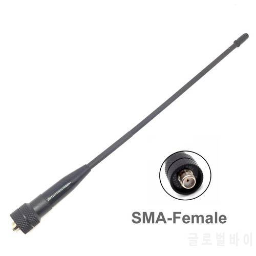 669C SMA-Female Flexible VHF/UHF Dual Band Two Way Radio Antenna For Portable Radio BAOFENG UV-5R UV-5RE HF Antenna