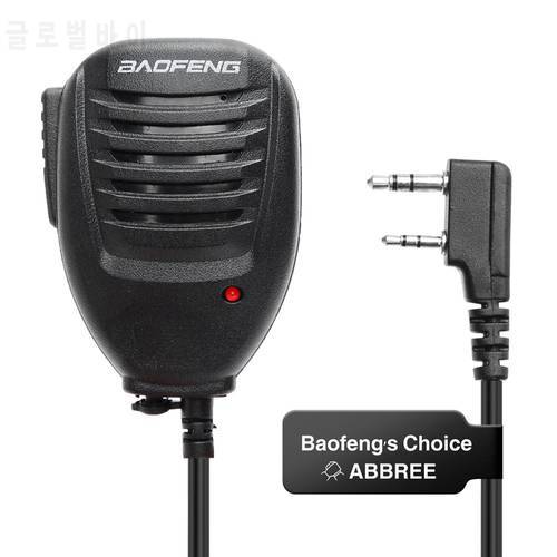 Baofeng Original Speaker MIC Handheld Microphone for Baofeng UV-5R BF-888S UV-S9 UV-10R UV-82 DM-5R Plus UV13 Pro Walkie Talkie