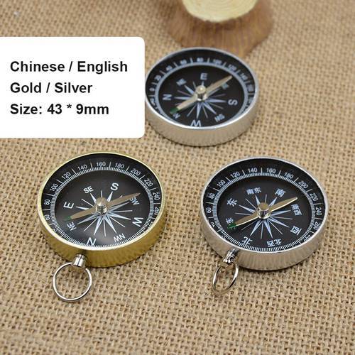 Outdoor Camping Hiking Portable Pocket Compass Hiking Scouts Walking Camping Survival AID Guide Tool Durable High Quality Compas