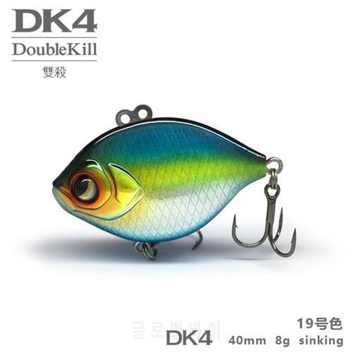 Lurefans Crankbaits Fishing Lure DK4 Sinking Wobbler 40mm 8g 3D Eye 2021 New Hard Artificial Bait For Perch Bass Pike Bait Lure