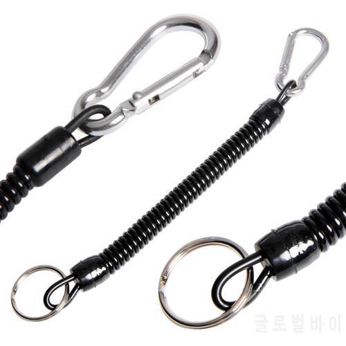 Diving Anti-lost Spiral Spring Coil Lanyard Rope Multicolor Safety Emergency Tool Swimming and Diving Gloves Accessories
