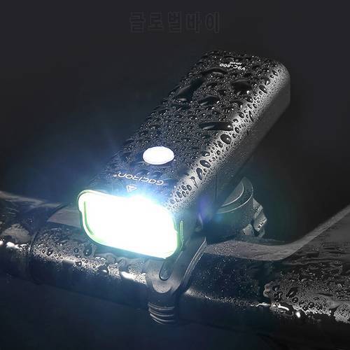 ThinkRider Bike Headlight flahlight bicycle Front lamp light Flashlight 400 600 800Lumen LED USB rechargable