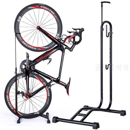 Bike Stand Bicycle Storage Racks For Garage Indoor Floor Parking Maintenance Repair Stand Road MTB Bike Support Holder Rack