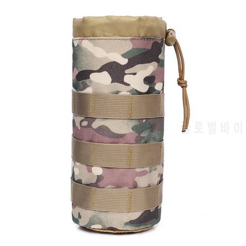 2022 New Outdoor 1000D Fabric Tactical Molle Water Bottle Bag Pouch For Military Outdoor Travel Camping Hiking Fishing