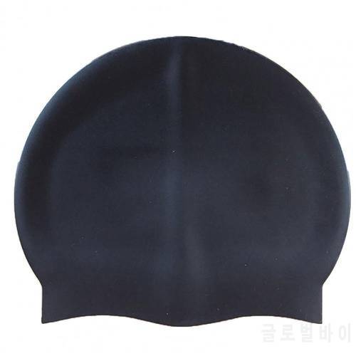 Swimming Caps Elastic Silicone Waterproof Swim Caps Elastic Put on Easily Silicone Silicone Swimcap Long Hair for Training