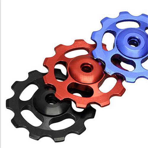 11T Aluminum Alloy MTB Bicycle Rear Derailleur Pulley Jockey Road Bike Guide Roller Tensioner Part Cycling Accessory