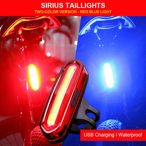 Bike Tail Light Bicycle Safety Cycling Warning Rear Lamp Bicycle Front Light Lamp Bike Headlight Cycling LED Flashlight