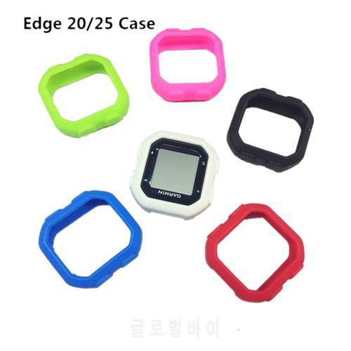 Generic Bike Gel Skin Case & Screen Protector Cover for Garmin Edge 20 Edge 25 GPS Computer Quality Case for edge 20 / 25