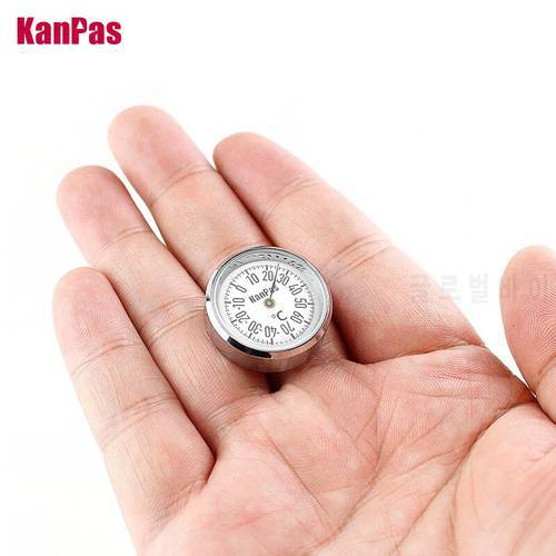 KANPAS Mini hygrometer for car /mini Temperature sensor / Quality Thermometer for outdoors and car /Celsius Fahrenheit available
