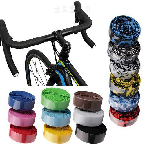1Pair Bicycle Handlebar Strap MTB Road Bike Handle Tape Non-Slip Sponge Belt Tape Handbar Protection Cover Cycling Accessories