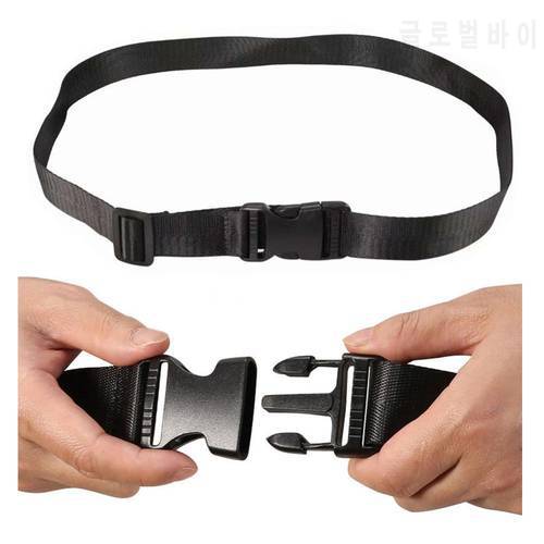 1PC Nylon 2.5cm Sternum Harness Fixed Belt Strap+Dual Release Adjustable Buckle Outdoor Camping Tactical Backpack Accessories