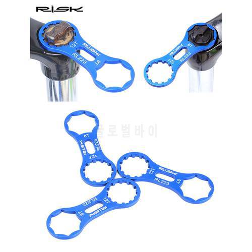 Bicycle Wrench Front Fork Spanner Mountain Road Bike Removal Repair Tools for RISK Outdoor Cycle Biking Entertainment