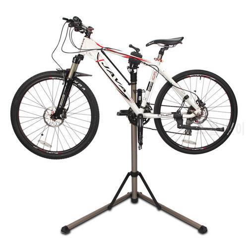 Bike Rack Holder Storage Bicycle Repair Stand Aluminum Alloy Bike Work Stand Professional Bicycle Repair Tools Adjustable Fold