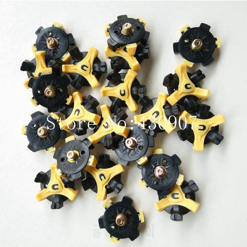 28Pcs Small Thread System Spikes Small Metal Thread Golf Shoe Spikes Cleats