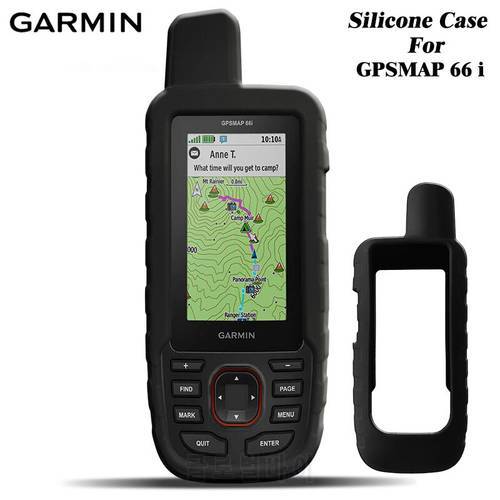 Generic Case and Screen Protector for Garmin GPSMAP 66i GPS Computer Navigator Silicone Case Film cover for garmin gpsmap 66i