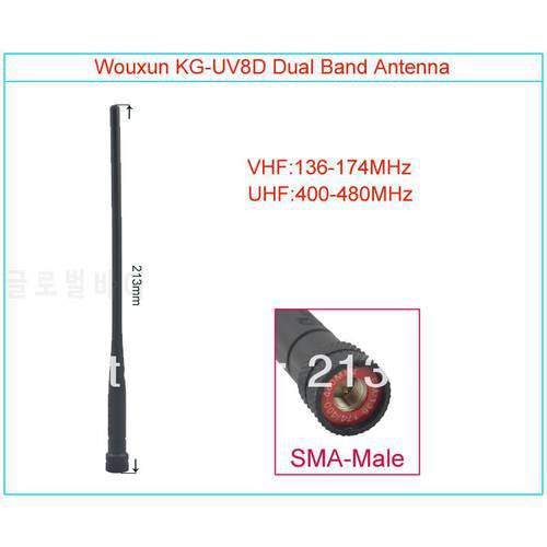 Original SMA-Male 144/430MHz Dual Band Antenna for WOUXUN KG-UV8D Exclusively