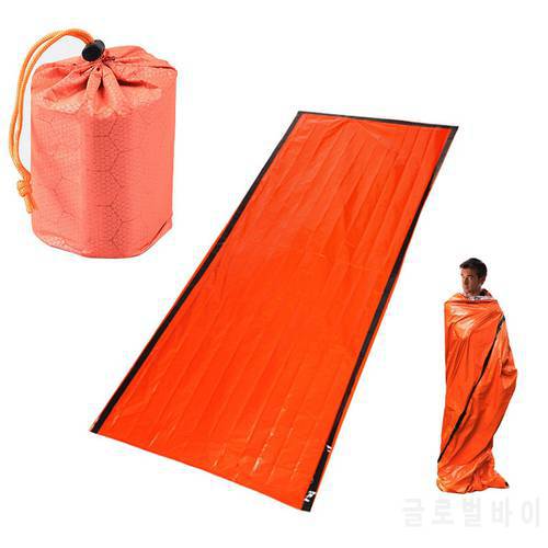 Outdoor Life Emergency Sleeping Bag Thermal Keep Warm Waterproof First Aid Emergency Blanke Camping Survival Gear