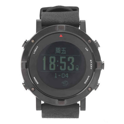 SUNROAD FR934/FR935 Mountaineering Watch USB Rechargeable Outdoor Watch Multifunctional Sports Watch