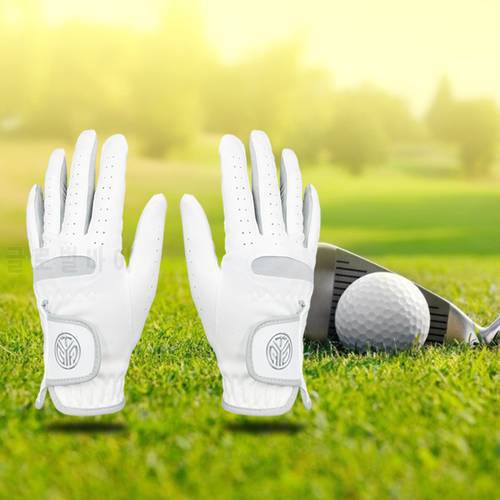 1Pc Men&39s Golf Gloves Wear On Left Hand Gloves Soft Breathable Slip-resistant Design Wear-resistant Gloves For Sun Original