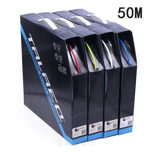 50 Meters in a Box Bike Shifter housing 4mm Bicycle Cable outer wire housing Kit MTB Road Bike Shifter Cable Line Pipe