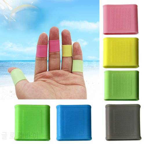10 Pcs / Set Golf Finger Support Glove Protective Cover Safety And Performance Protection Silicone Simple To Carry