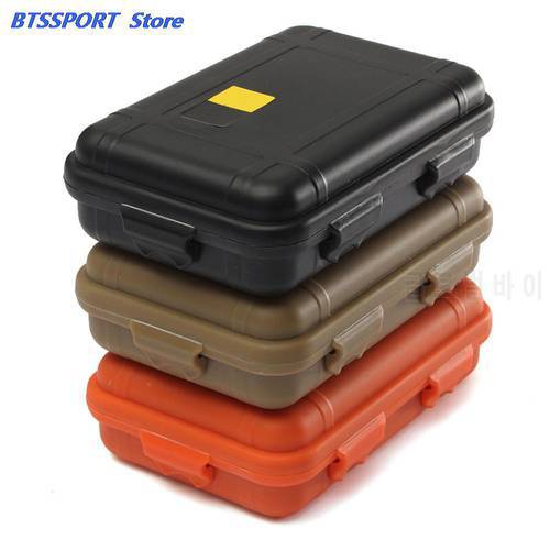 1Pc Large/Small Size Outdoor Shockproof Waterproof Airtight Survival Case Container Storage Carry Box
