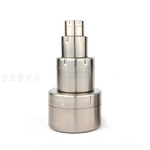 Titanium Alloy Seal Bottle Waterproof Bottles Canister Medicine Capsule Box Outdoor Camping EDC Tool Titanium Sealed Cans