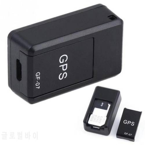 Mini GPS Tracker Vehicle Strong Magnetic Free Installation GF-07 Tracking Anti-loss Locator Personal Tracking Object Tracer