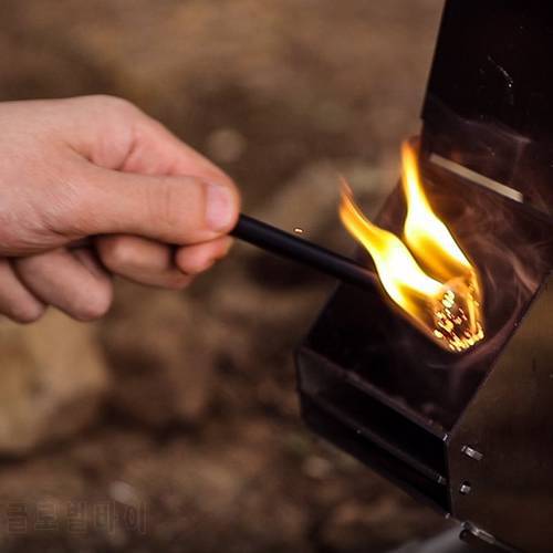 Portable Tinder Cord Fire Starter Camping Accessory Outdoor Survival Supplies