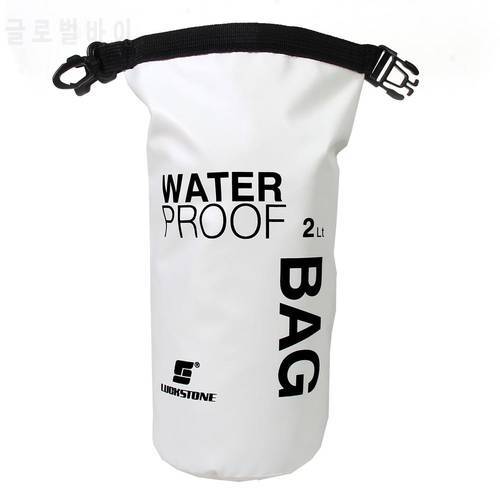 2L/5L Waterproof Dry Bag Sports Backpack Floating Boating Rafting Kayaking Camping Hiking River Swimming Water Bag