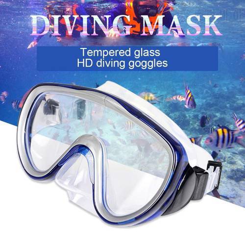 Outdoor Diving Swimming Goggles Adult Unisex Glass Snorkeling Large Goggles Swimming Goggles Frame Z1j6