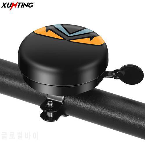 Xunting Bike Bell MTB Horn for Safety Riding Aluminium Alloy Handlebar Metal Ring Sound Alarm Waterproof Anti-Theft Bicycle Bell