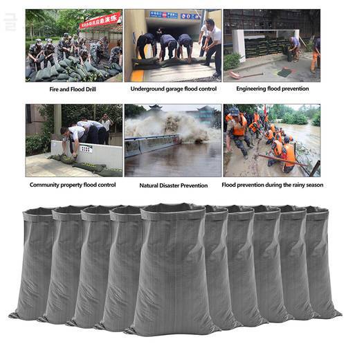 5/10pcs Flood Sandbags/Flood Control Belt PP Sandbag Flood Bag Thickened Flood Water Control Sand Bag Plastic UV Resistant