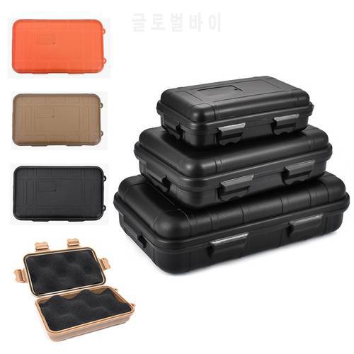 Outdoor Waterproof Survival Sealed Box Portable Shockproof Hand Tool Storage Boxes Travel Sealed Containers Case Holder
