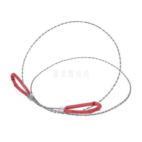 27.5in Hand Chainsaw Stainless Steel Wire Saw For OutdoorSurvival Camouflage Nets Arco Recurvo Camping Car Accessories Camo