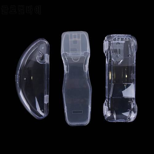 1pc Waterproof Portable Swimmming Glasses Packing Box Unisex Anti Fog Protection Plastic Case Transparent Swim