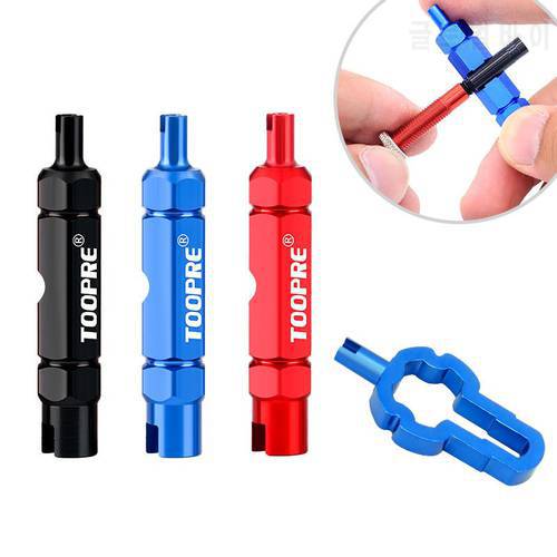 1Pc Brand New Bicycle Wrench Valve Core Disassembly Tool Beautiful Mouth French Valve Tube Tire Double-head Remova Multifunction