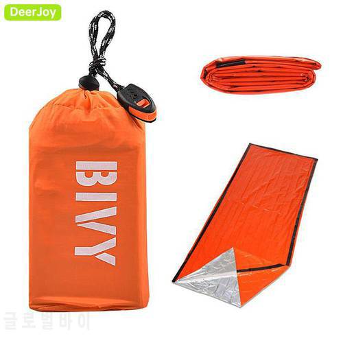 Life Bivy Emergency Sleeping Bag Thermal Bivvy Use as Emergency Bivy Sack Survival Sleeping Bag Mylar Emergency Blanket