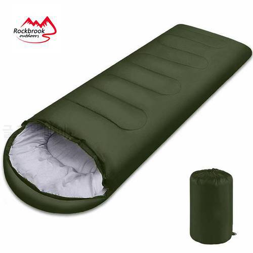 ROCKBROOK Sleeping Bag Camping Ultralight Waterproof Envelope Backpacking Sleeping Bags For Outdoor Traveling Hiking