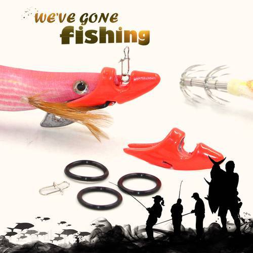 2pcs 10g 15g 25g Squid Jig Tip Run Weight Chin Sinker for Wood Shrimp Prawn Lure Bait Fishing Tackle Accessories Red