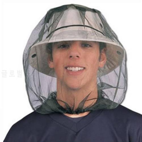 New Mosquito Hat Net Face Head Protector Foldable Outdoor Insect Gnat Head Cover Fishing Supplies Anti-mosquito