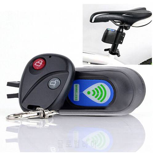 Wireless Security System Anti-Theft Bicycle Lock Cycling Padlock anti-theft device Accessories Remote Control Bike Alarm Lock
