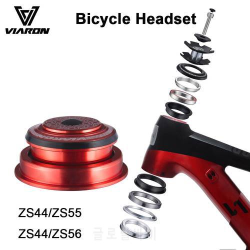 VIARON Threadless Bicycle Headset 4455ST/4456ST CNC 1 1/8