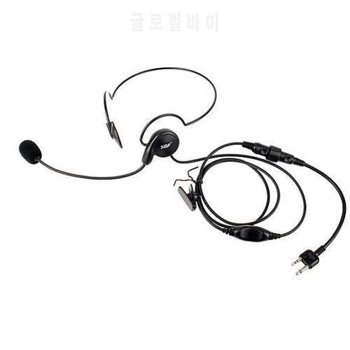 Advanced Unilateral Headphone Mic Neckband Earpiece Cycling Field Tactical Headset For Midland Radio G6 G7 GXT550 GXT650 LXT80