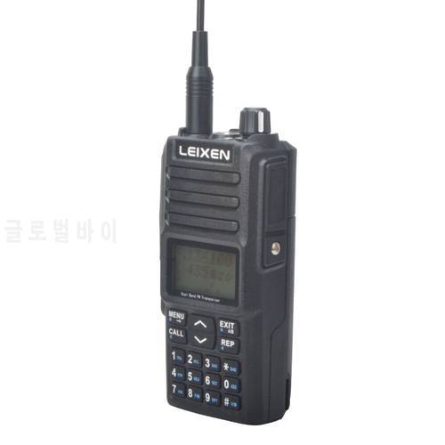 LEIXEN UV-25D 20W Real 10-20KM Walkie Talkie VHF 136-174MHz UHF 400-480MHz Dual Band Dual Standby Dual Reception VOX FM Radio