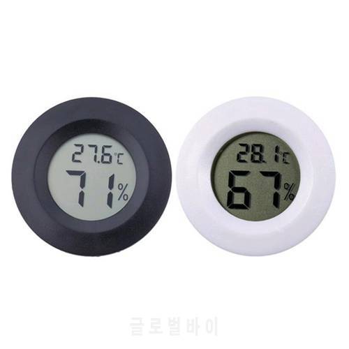 2In1 Thermometer Hygrometer Mini LCD Digital Temperature Humidity Meter Detector Thermograph Indoor Room Instrument Dropshipping