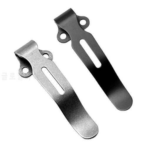 Durable Pocket Knife Back Clamp Custom Deep Carry Outdoor Cutter Knife Back Clip Outdoor Gear Fixture Grip Shipping